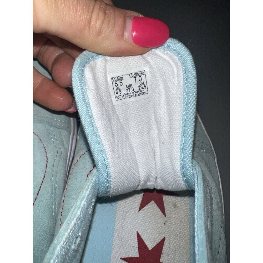 Size 7 Women’s 5.5 Men’s  VANS Sk8- Chicago Windy City 500714 Suede Leather - Picture 8 of 9